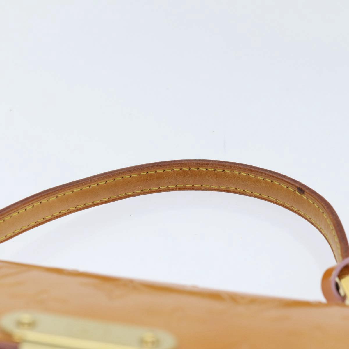 LOUIS VUITTON Vernis Spring Street Hand Bag Marshmallow Pink M91033 89424