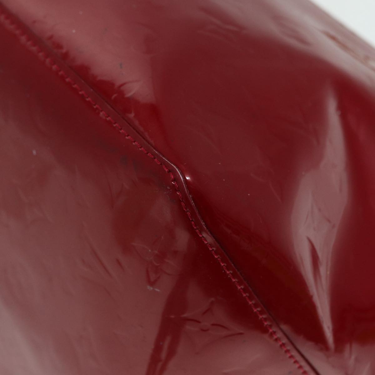 LOUIS VUITTON Monogram Vernis Bellevue GM Hand Bag Red M93587 LV 89431