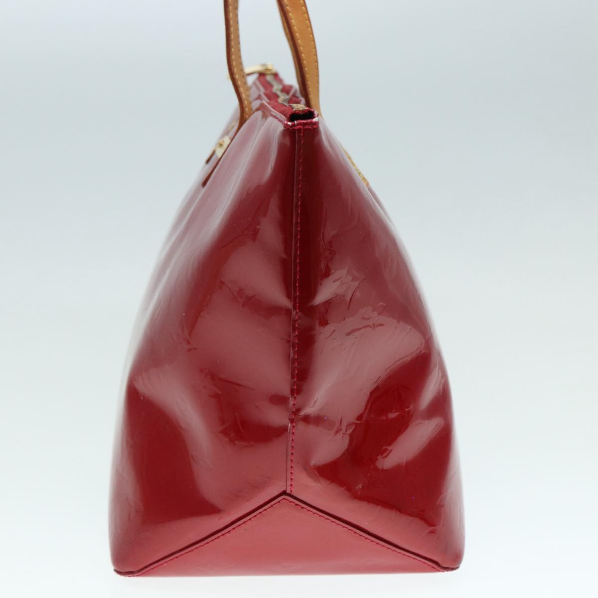 LOUIS VUITTON Monogram Vernis Bellevue GM Hand Bag Red M93587 LV 89431