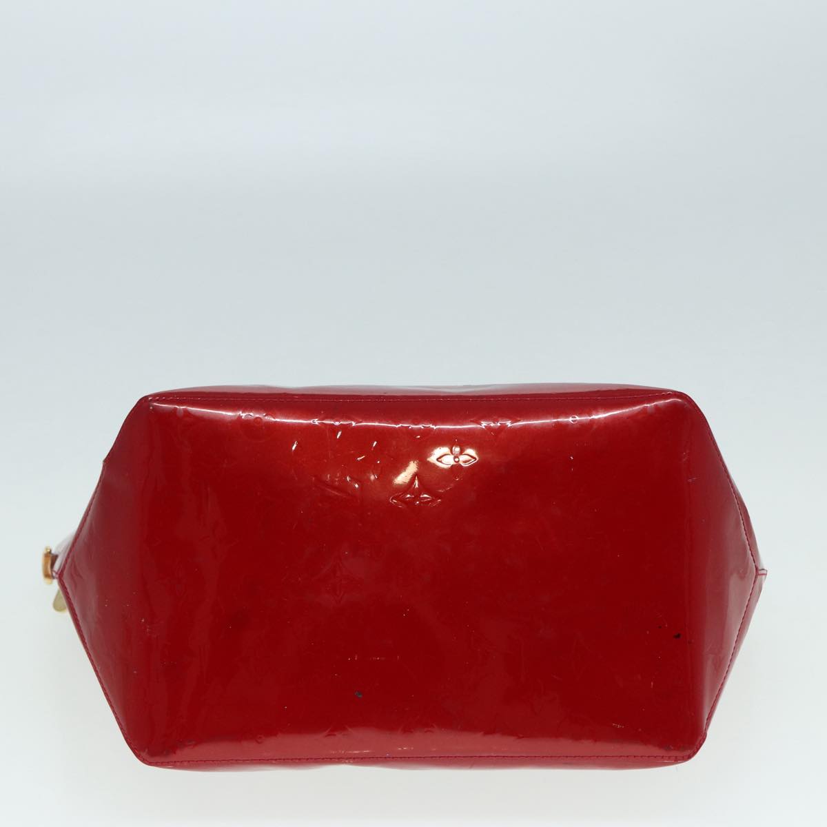 LOUIS VUITTON Monogram Vernis Bellevue GM Hand Bag Red M93587 LV 89431
