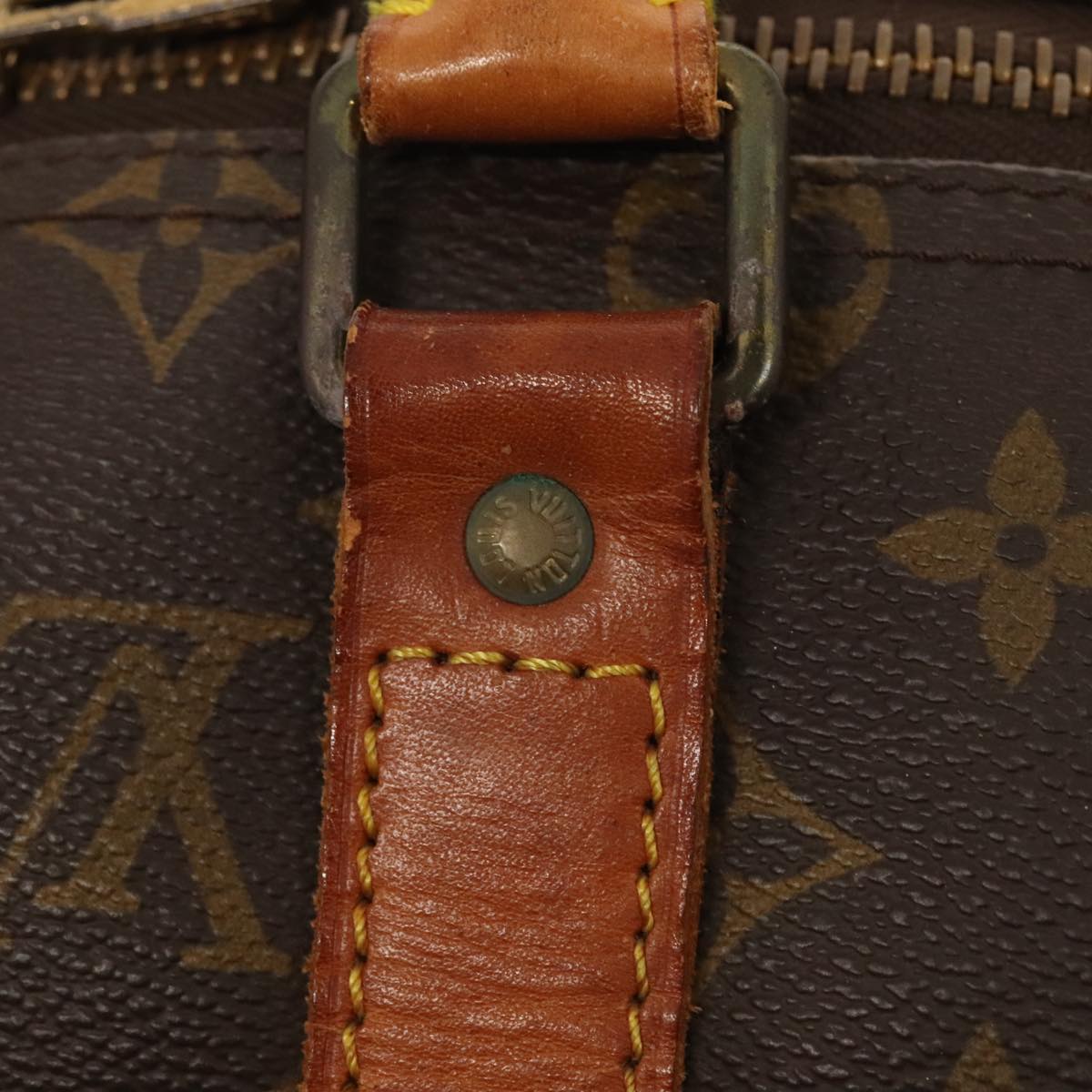 LOUIS VUITTON Monogram Keepall 50 Boston Bag M41426 LV 89435