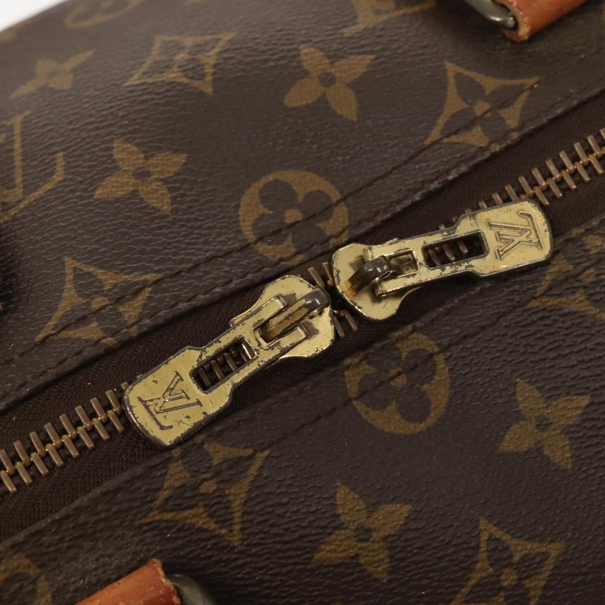 LOUIS VUITTON Monogram Keepall 50 Boston Bag M41426 LV 89435