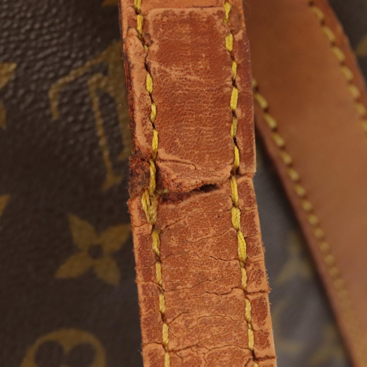 LOUIS VUITTON Monogram Sac Souple 45 Boston Bag M41624 LV 89436