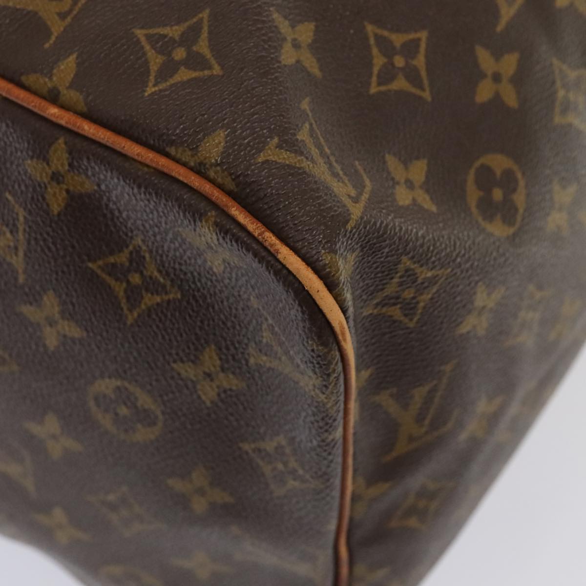 LOUIS VUITTON Monogram Sac Souple 45 Boston Bag M41624 LV 89436