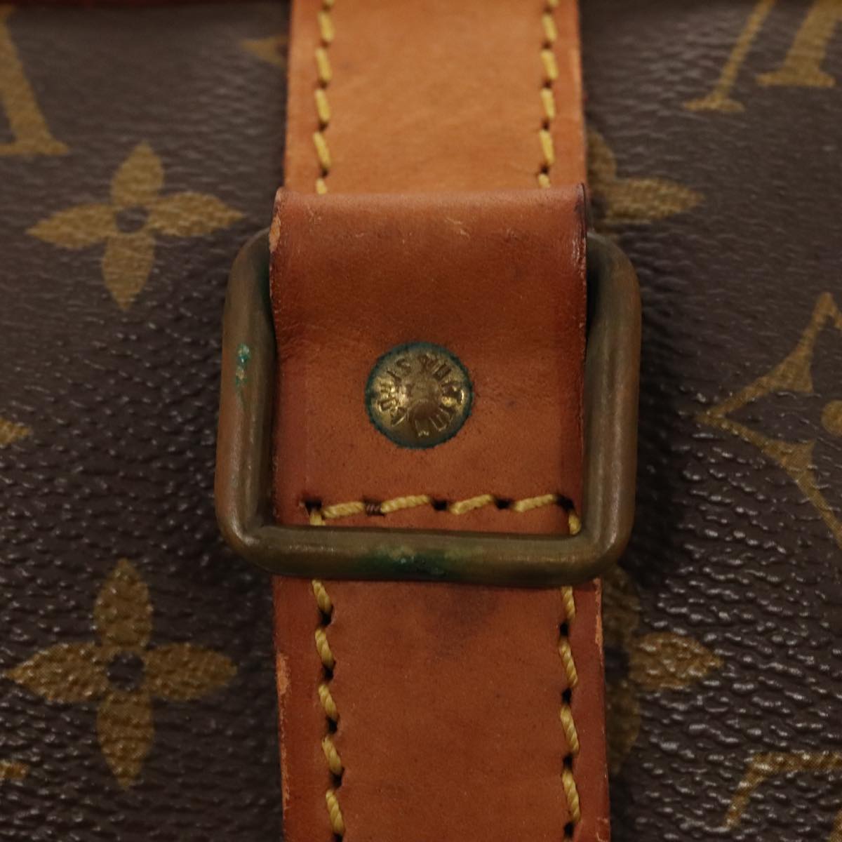 LOUIS VUITTON Monogram Sac Souple 45 Boston Bag M41624 LV 89436