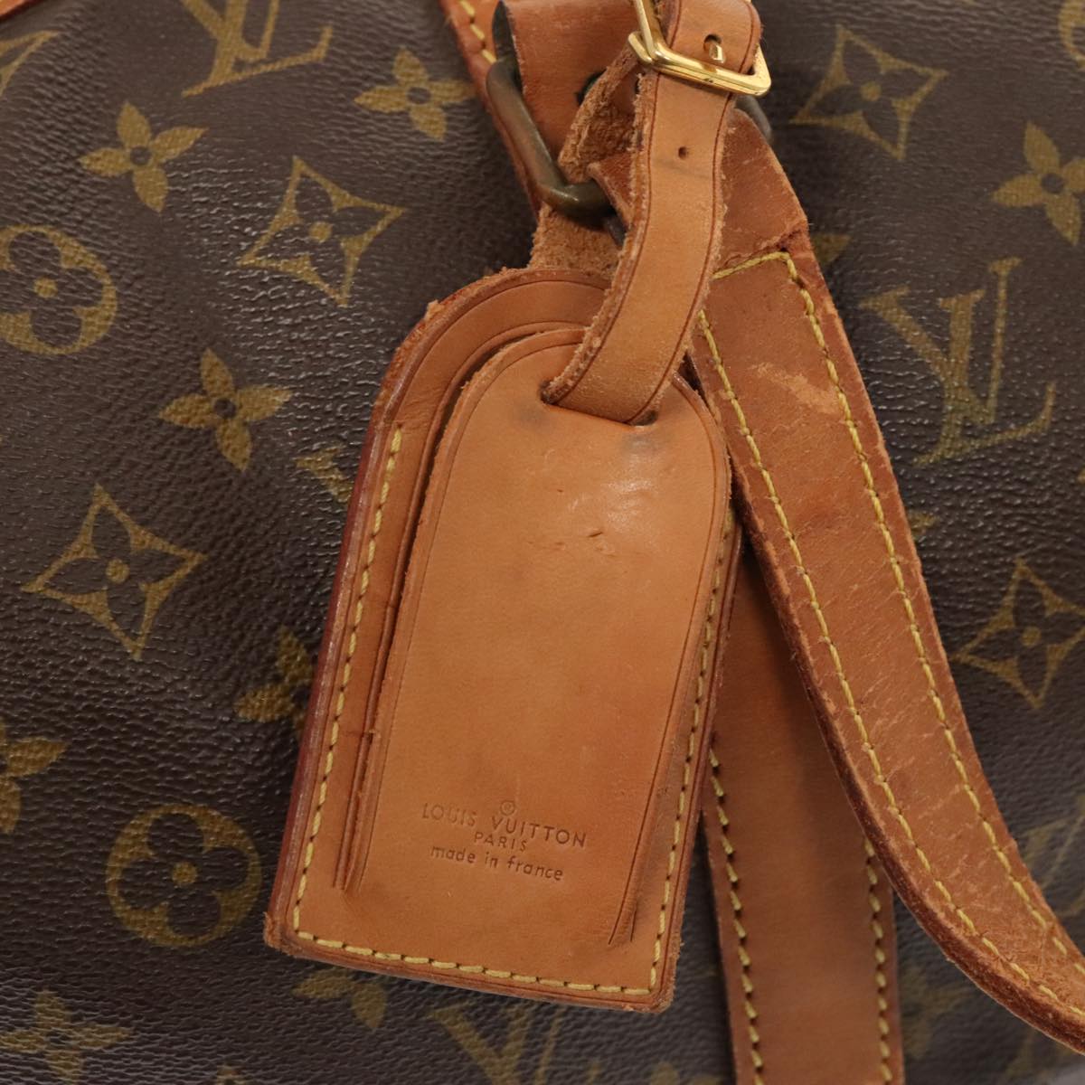 LOUIS VUITTON Monogram Sac Souple 45 Boston Bag M41624 LV 89436