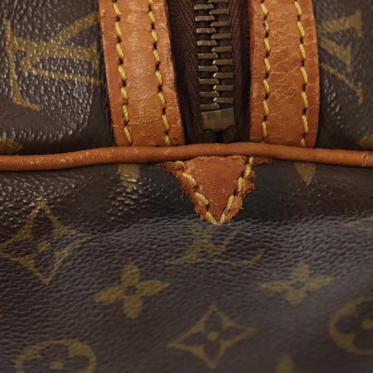 LOUIS VUITTON Monogram Sac Souple 45 Boston Bag M41624 LV 89436