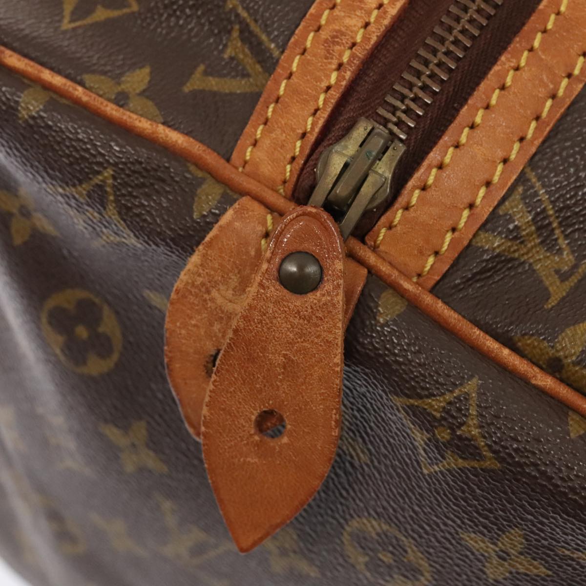 LOUIS VUITTON Monogram Sac Souple 45 Boston Bag M41624 LV 89436