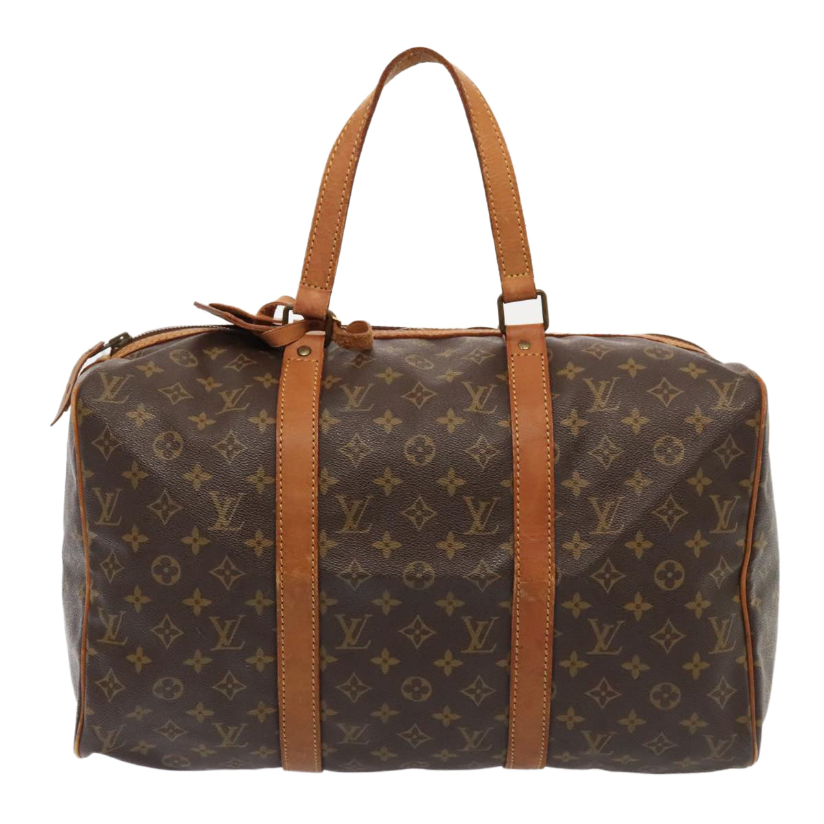LOUIS VUITTON Monogram Sac Souple 45 Boston Bag M41624 LV 89436