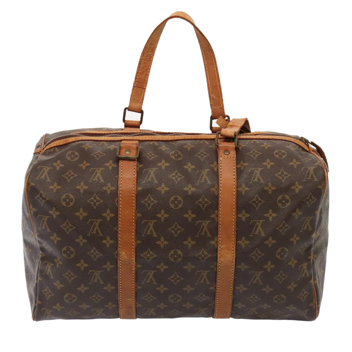 LOUIS VUITTON Monogram Sac Souple 45 Boston Bag M41624 LV 89436