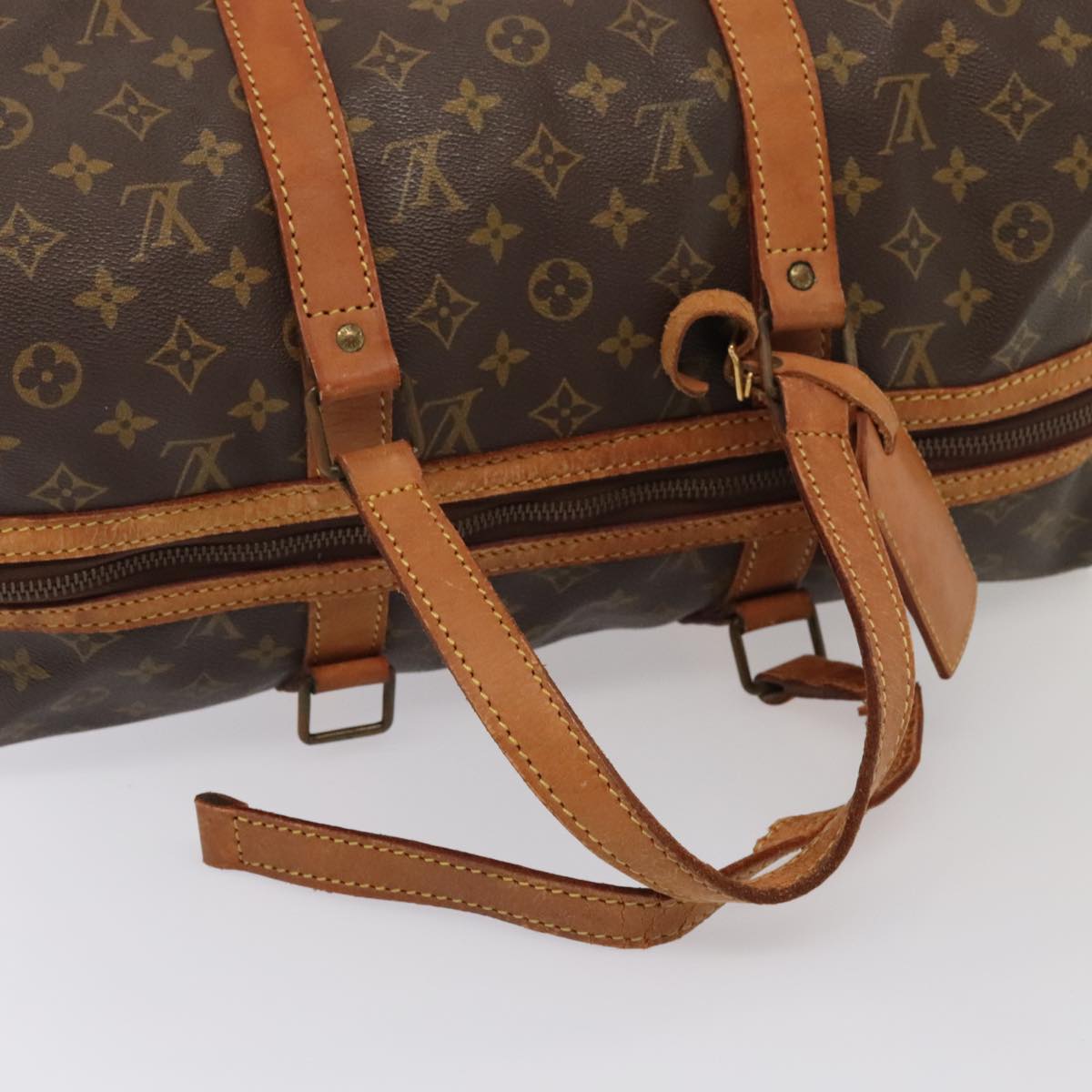 LOUIS VUITTON Monogram Sac Souple 45 Boston Bag M41624 LV 89436