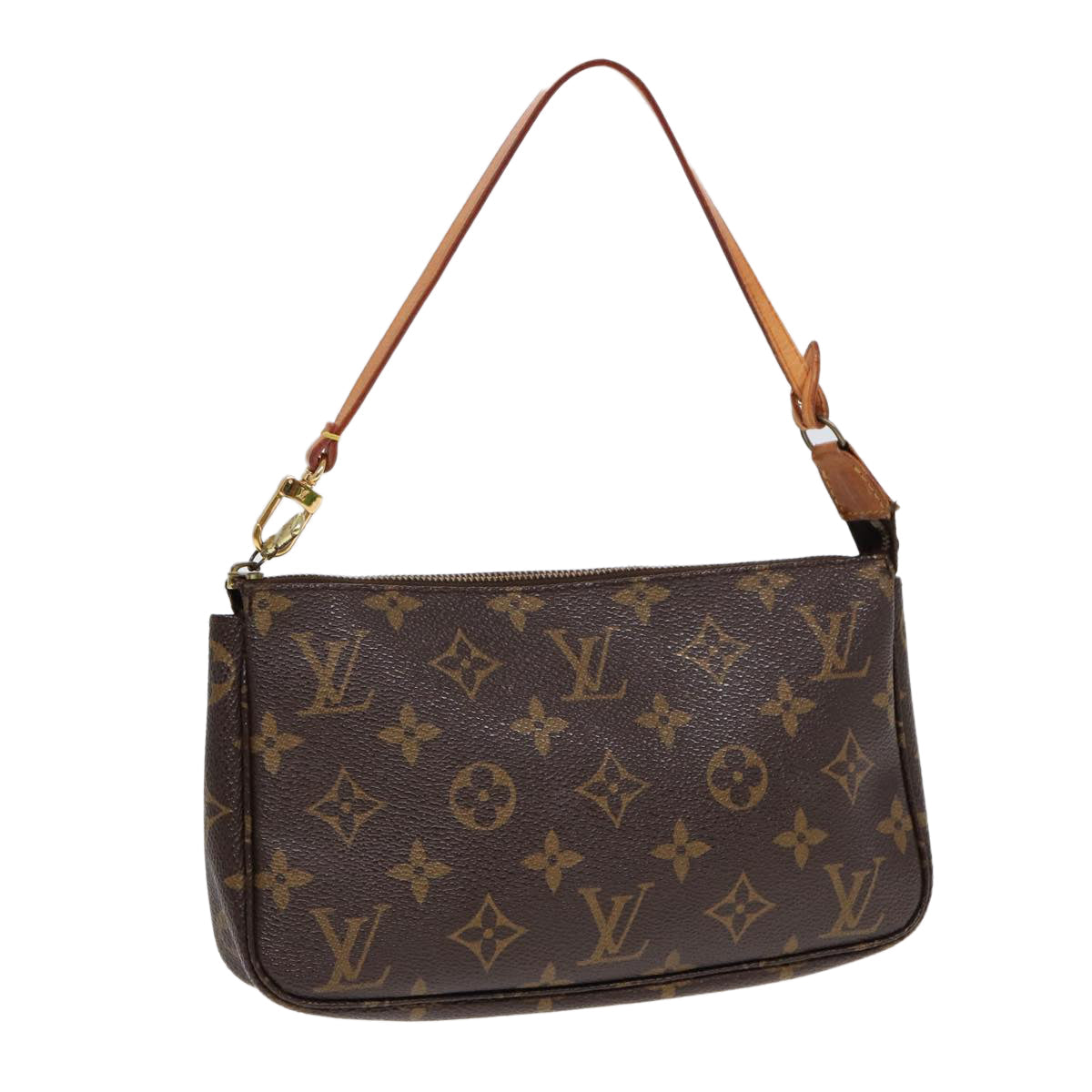 LOUIS VUITTON Monogram Pochette Accessoires Pouch M51980 LV 89437