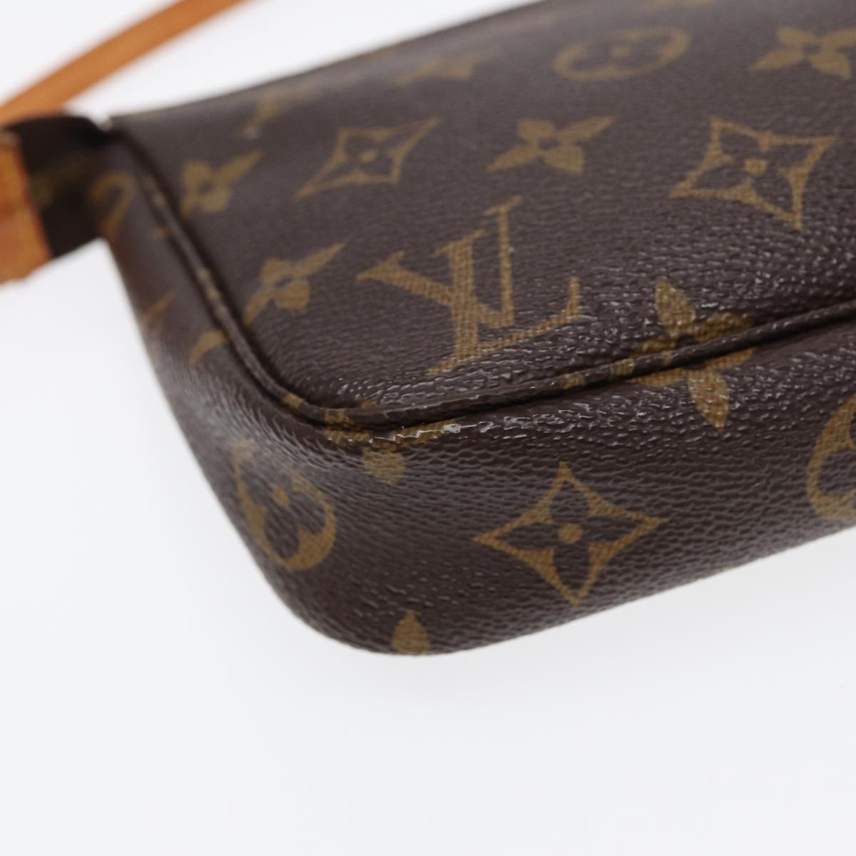 LOUIS VUITTON Monogram Pochette Accessoires Pouch M51980 LV 89437