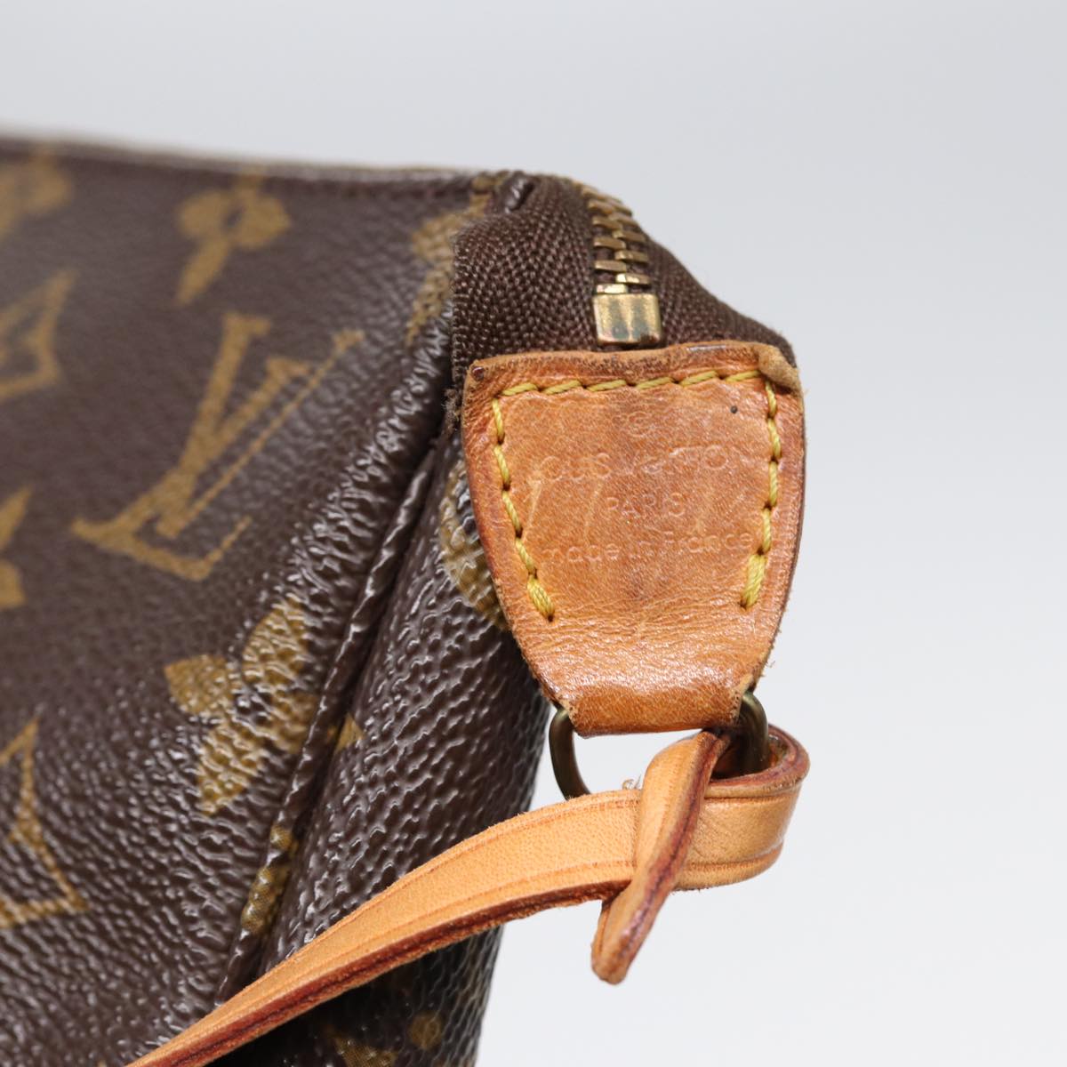 LOUIS VUITTON Monogram Pochette Accessoires Pouch M51980 LV 89437