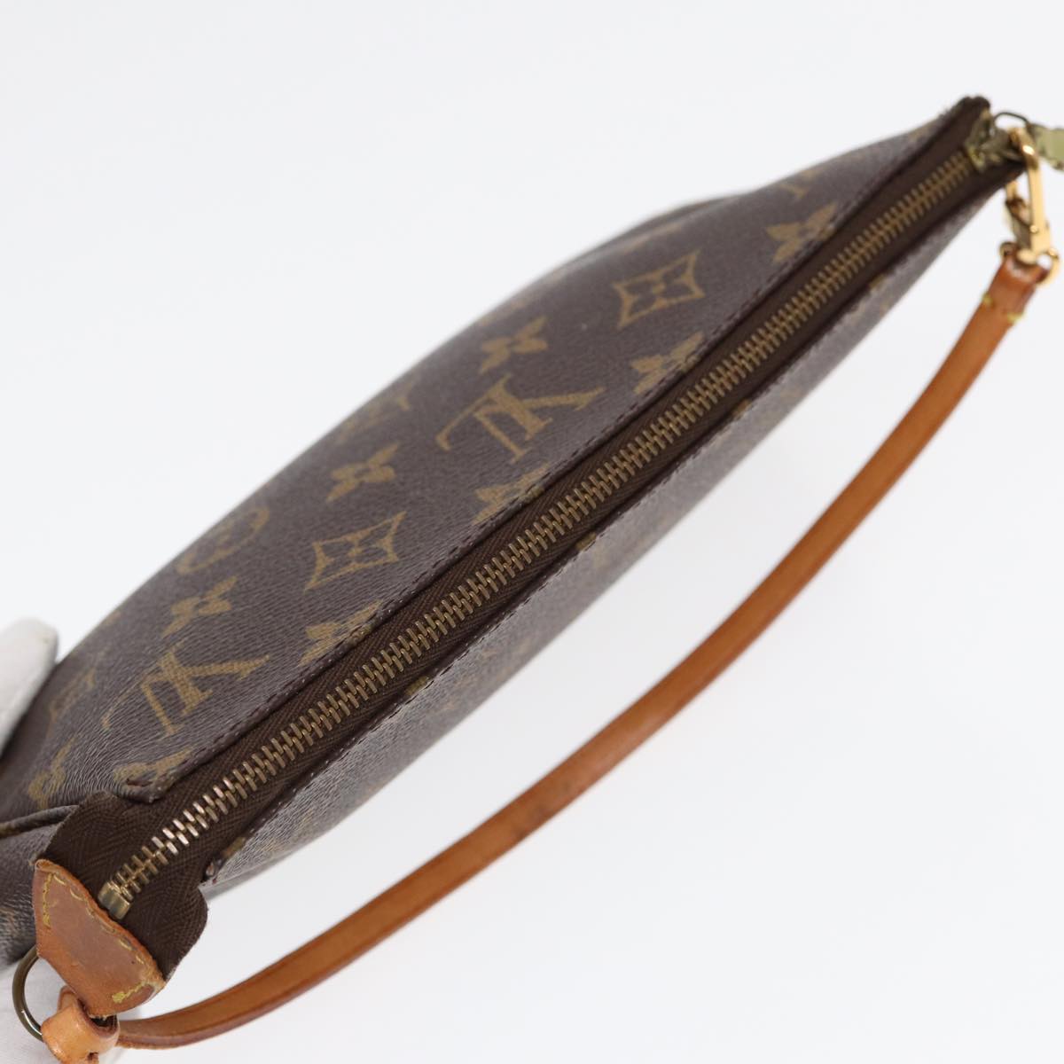 LOUIS VUITTON Monogram Pochette Accessoires Pouch M51980 LV 89437