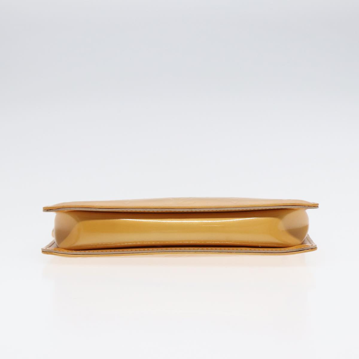LOUIS VUITTON Monogram Vernis Lexington Accessory Pouch Beige M91010 89439
