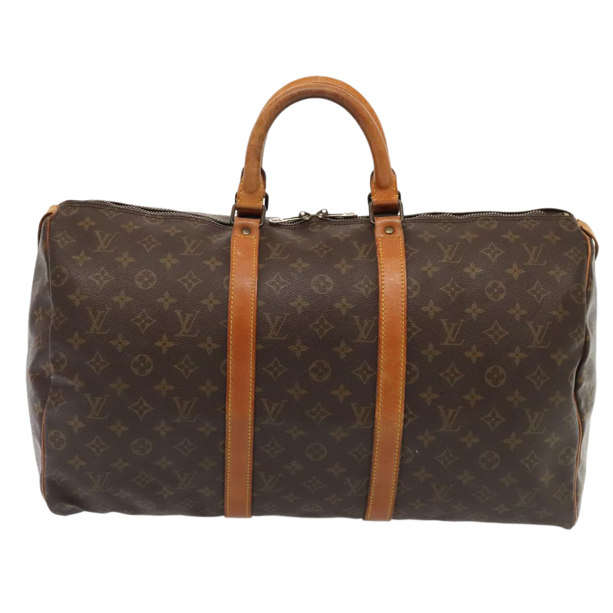 LOUIS VUITTON Monogram Keepall 50 Boston Bag M41426 LV 89448