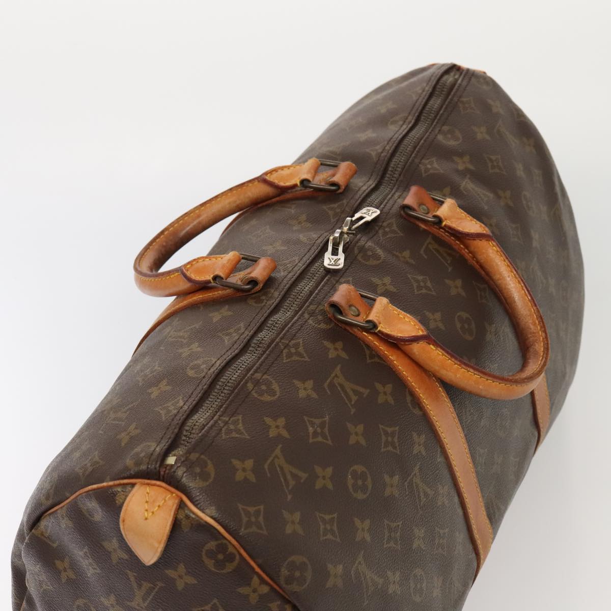 LOUIS VUITTON Monogram Keepall 50 Boston Bag M41426 LV 89448