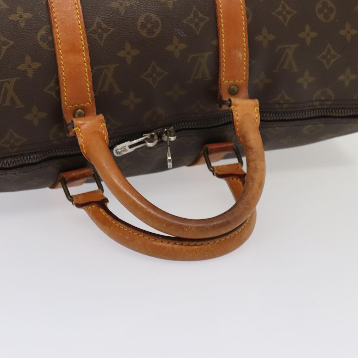 LOUIS VUITTON Monogram Keepall 50 Boston Bag M41426 LV 89448