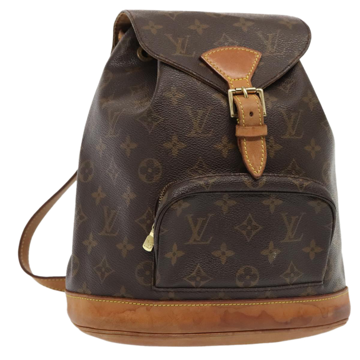 LOUIS VUITTON Monogram Montsouris MM Backpack M51136 LV 89454