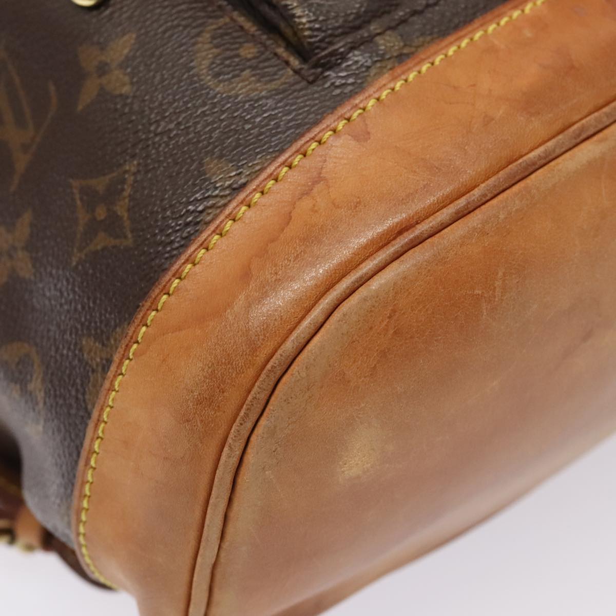 LOUIS VUITTON Monogram Montsouris MM Backpack M51136 LV 89454