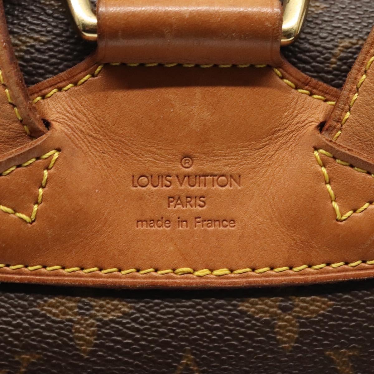 LOUIS VUITTON Monogram Montsouris MM Backpack M51136 LV 89454