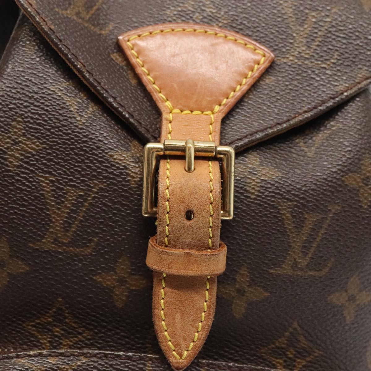 LOUIS VUITTON Monogram Montsouris MM Backpack M51136 LV 89454