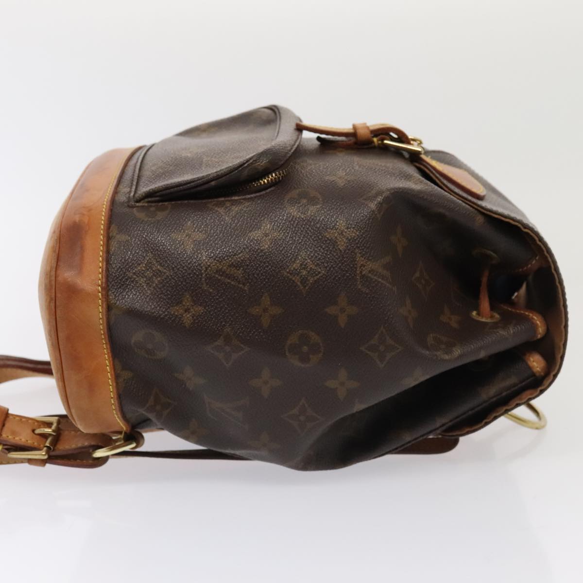 LOUIS VUITTON Monogram Montsouris MM Backpack M51136 LV 89454