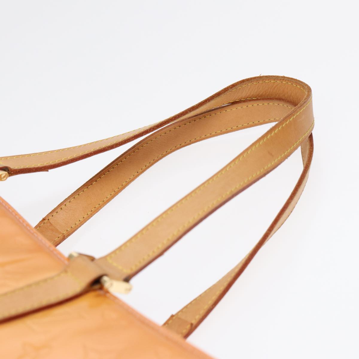LOUIS VUITTON Monogram Vernis Columbus Bag Marshmallow Pink M91032 89459