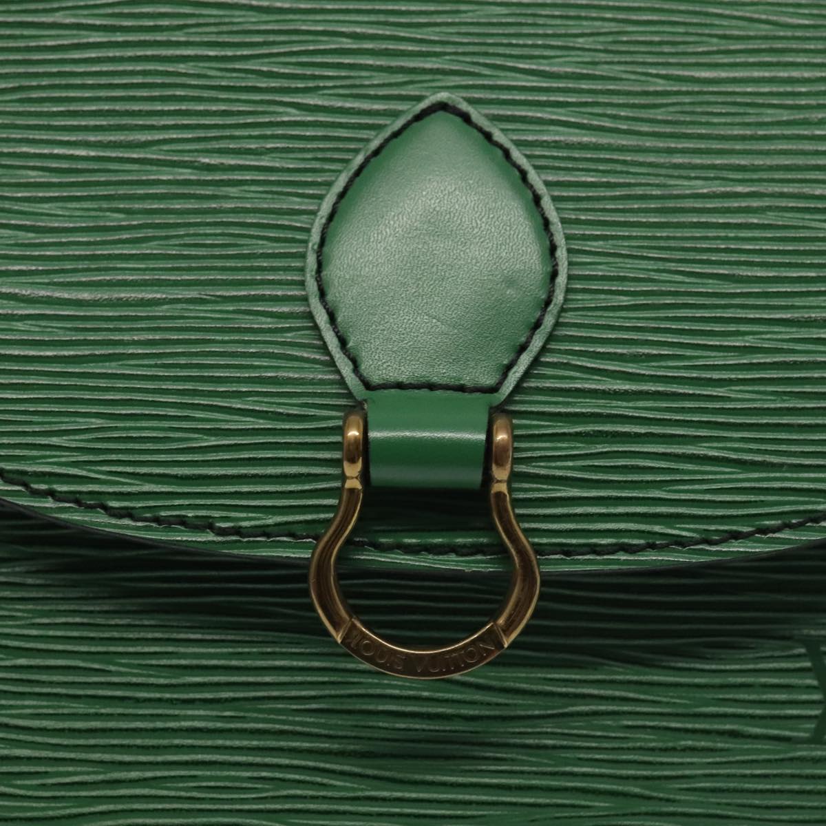 LOUIS VUITTON Epi Saint Cloud PM Shoulder Bag Green M52214 LV 89461