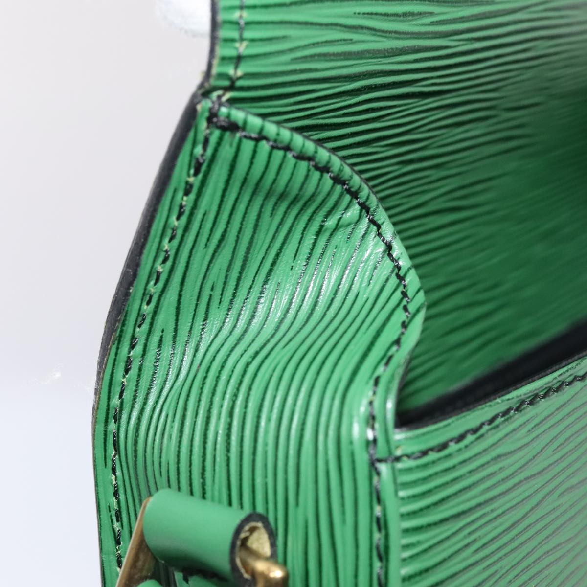 LOUIS VUITTON Epi Saint Cloud PM Shoulder Bag Green M52214 LV 89461