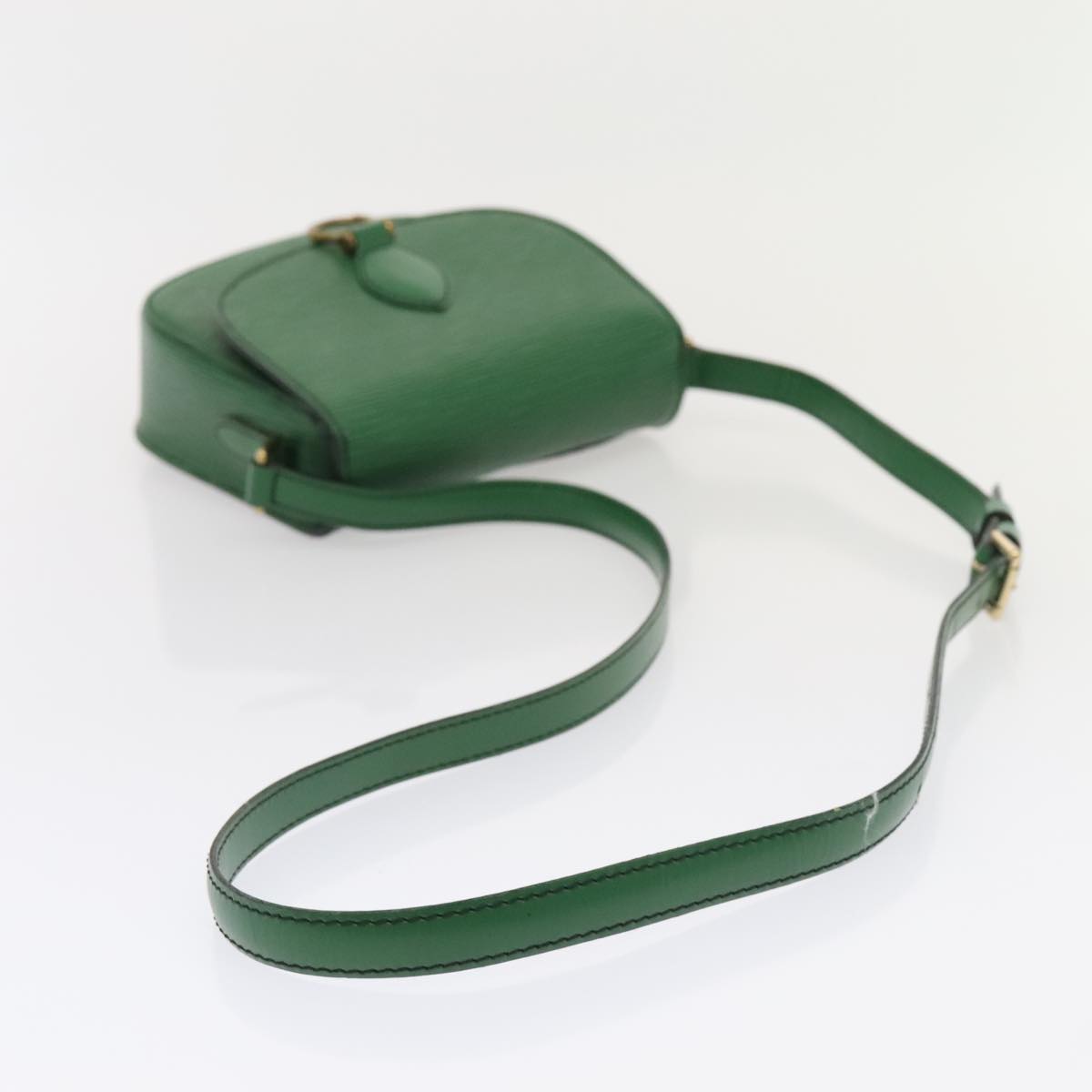 LOUIS VUITTON Epi Saint Cloud PM Shoulder Bag Green M52214 LV 89461
