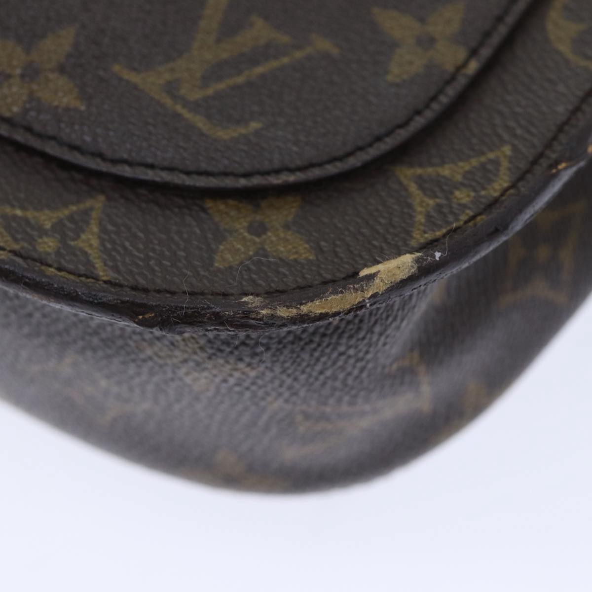 LOUIS VUITTON Monogram Saint Cloud GM Shoulder Bag M51242 LV 89467