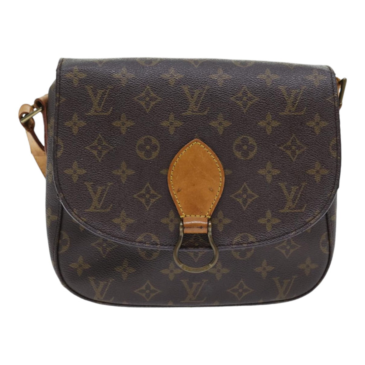 LOUIS VUITTON Monogram Saint Cloud GM Shoulder Bag M51242 LV 89467