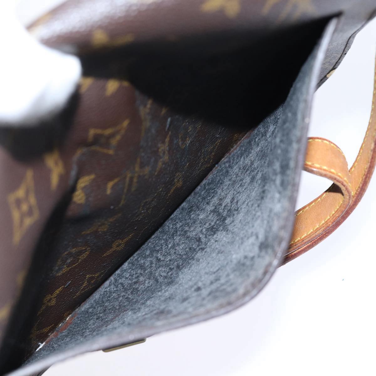 LOUIS VUITTON Monogram Saint Cloud GM Shoulder Bag M51242 LV 89467