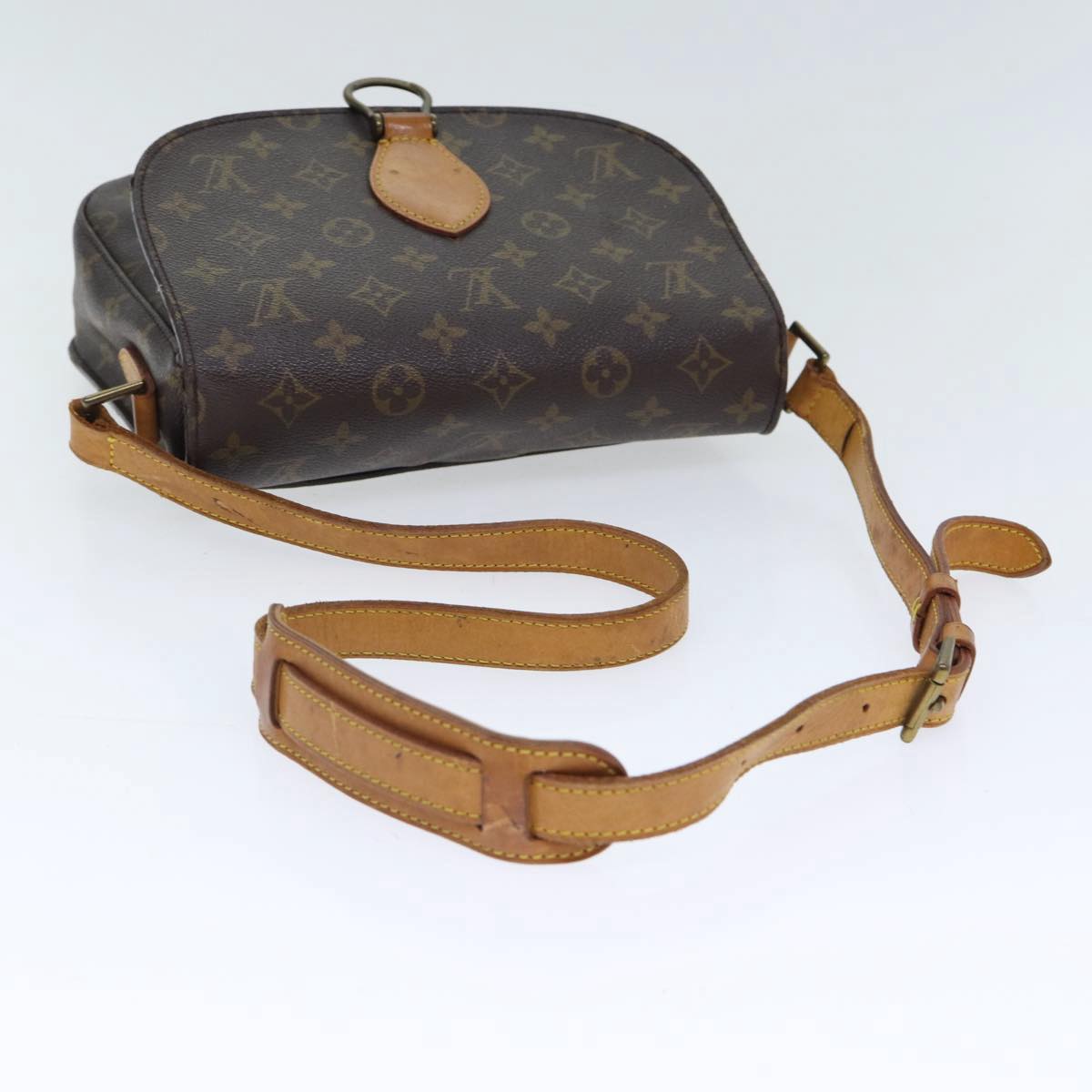 LOUIS VUITTON Monogram Saint Cloud GM Shoulder Bag M51242 LV 89467