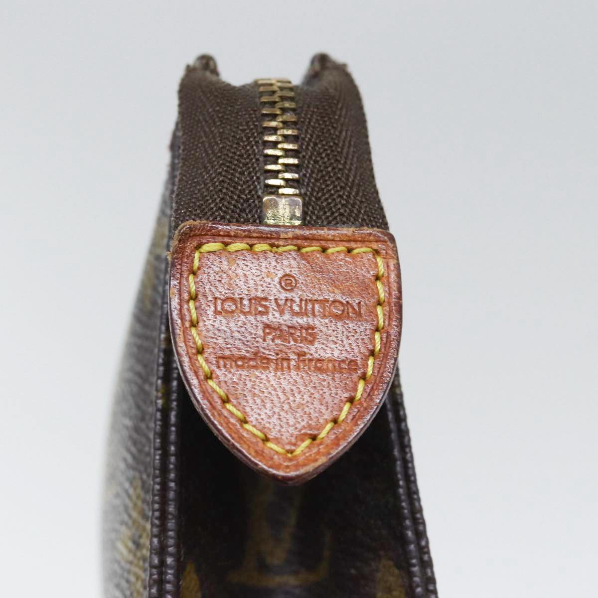 LOUIS VUITTON Monogram Poche Toilette 15 Pouch M47546 LV 89477