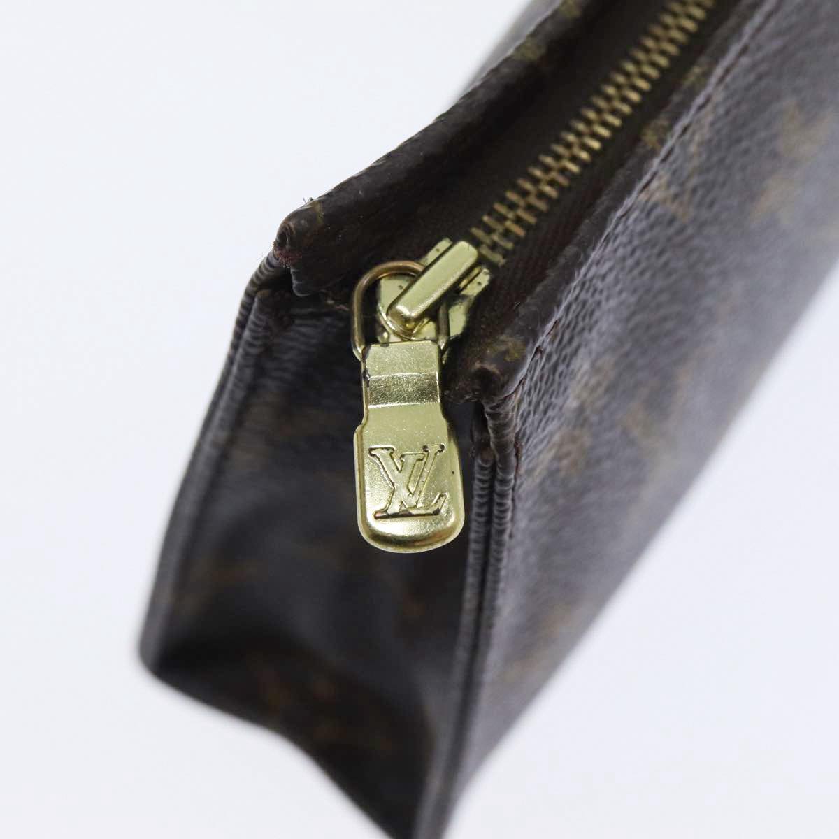 LOUIS VUITTON Monogram Poche Toilette 15 Pouch M47546 LV 89477