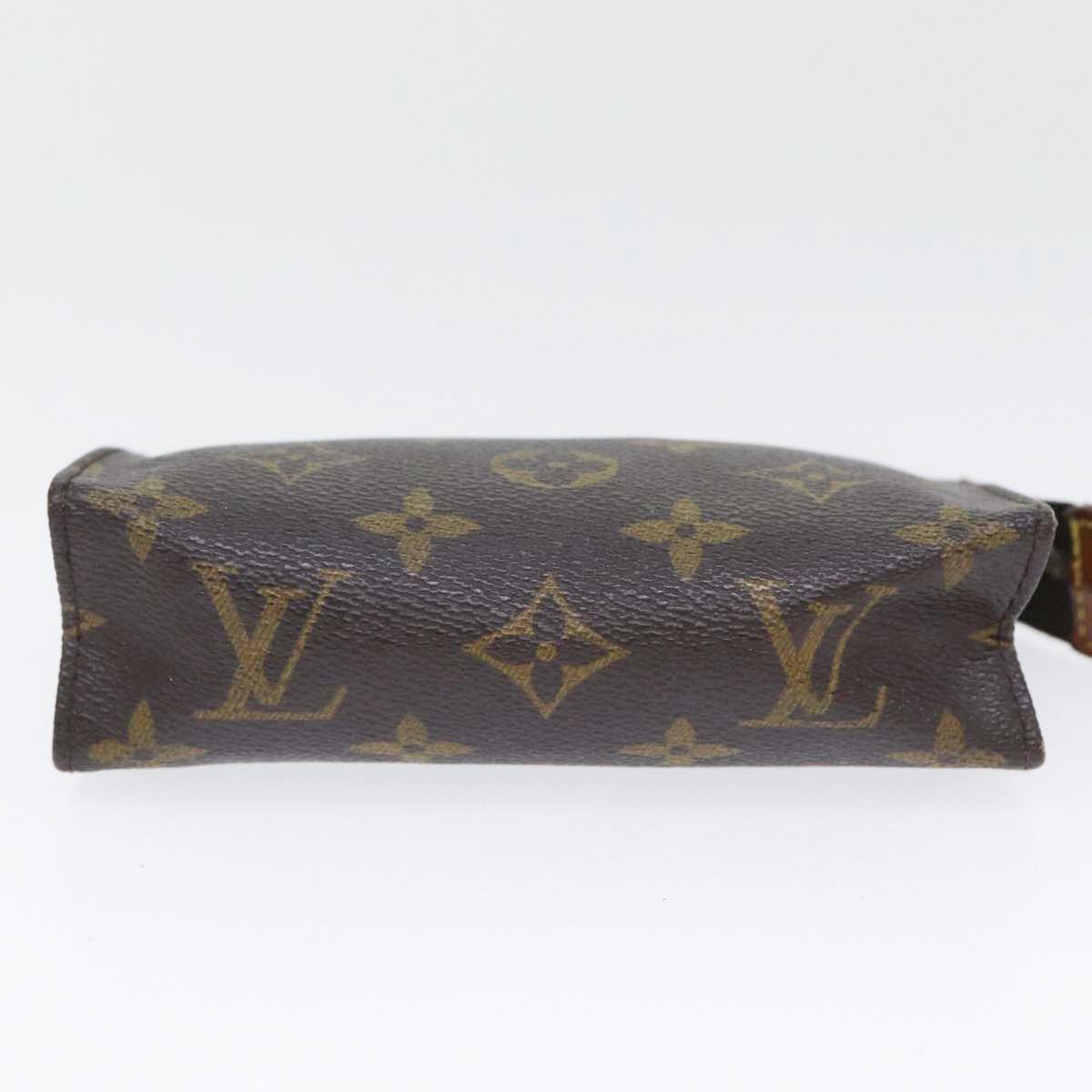 LOUIS VUITTON Monogram Poche Toilette 15 Pouch M47546 LV 89477