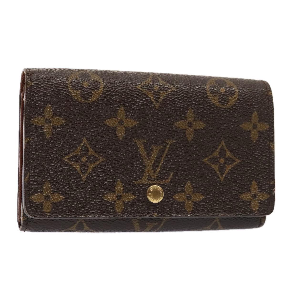 LOUIS VUITTON Monogram Portefeuille Tresol Wallet M61736 LV 89482