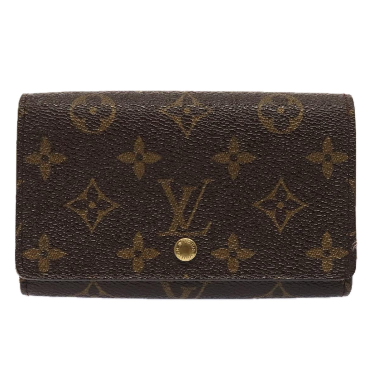 LOUIS VUITTON Monogram Portefeuille Tresol Wallet M61736 LV 89482