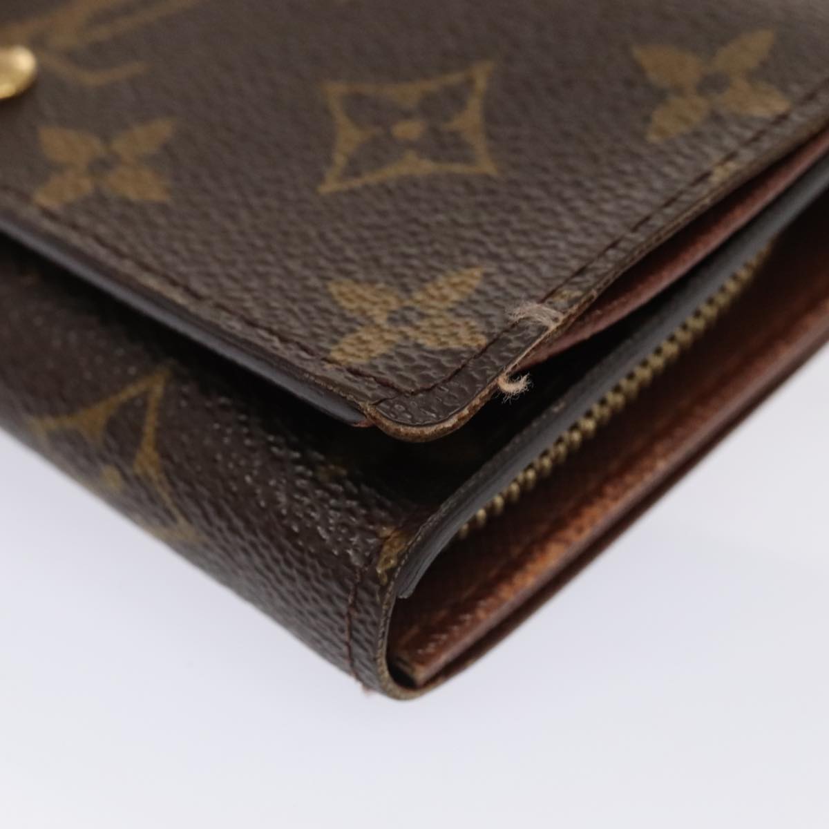 LOUIS VUITTON Monogram Portefeuille Tresol Wallet M61736 LV 89482