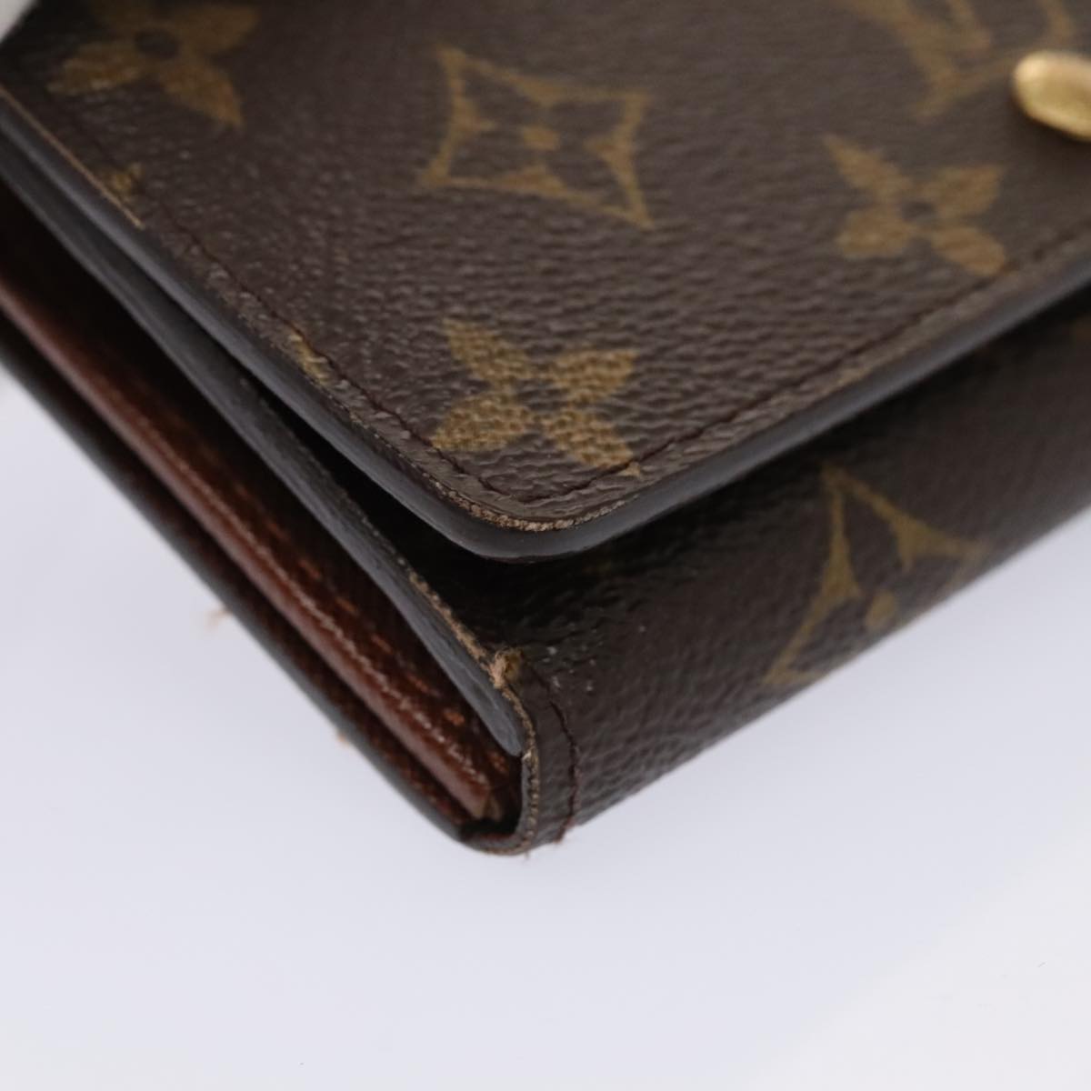 LOUIS VUITTON Monogram Portefeuille Tresol Wallet M61736 LV 89482