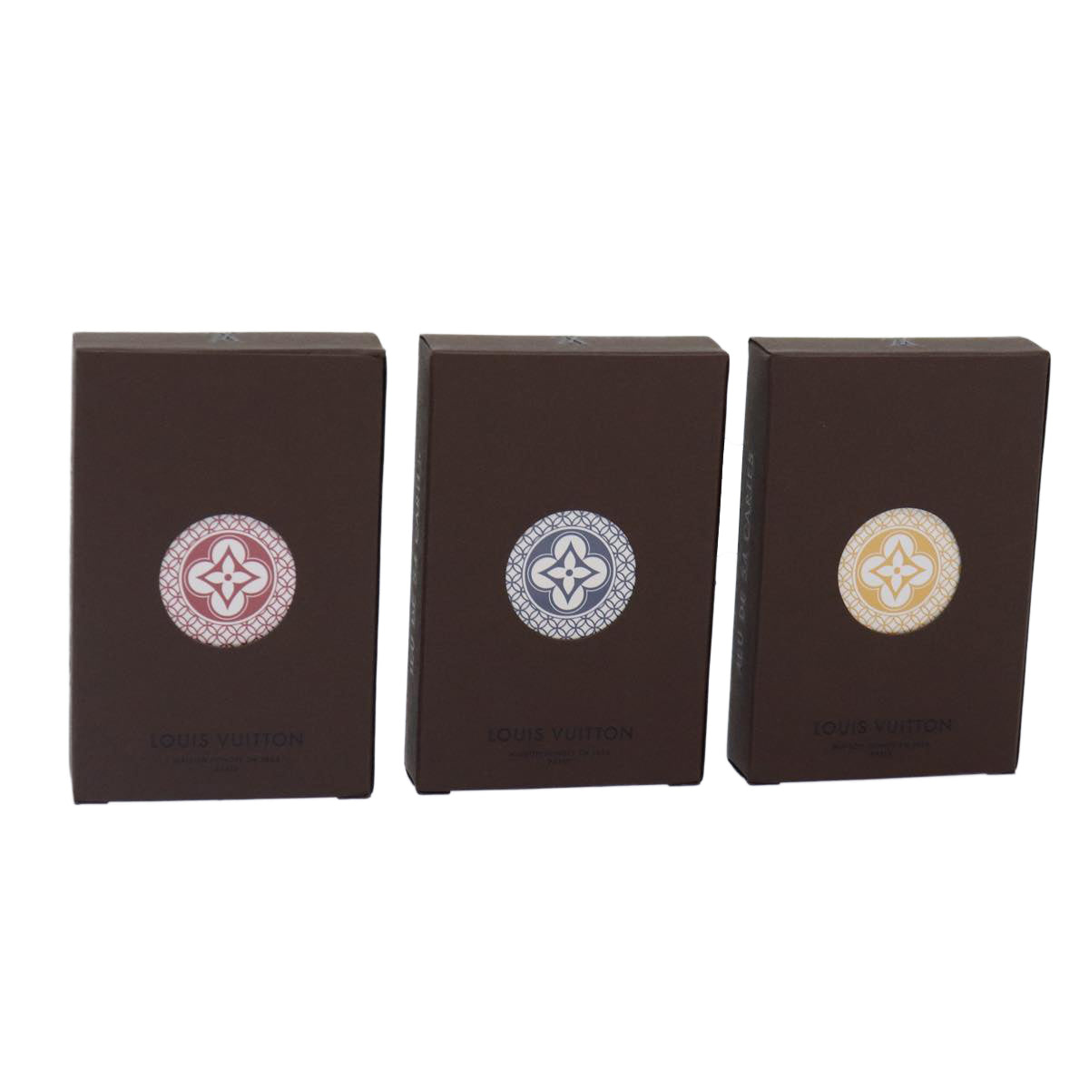 LOUIS VUITTON Cartes Toi Joux Playing Cards 3Set Multicolor M65460 LV 89485