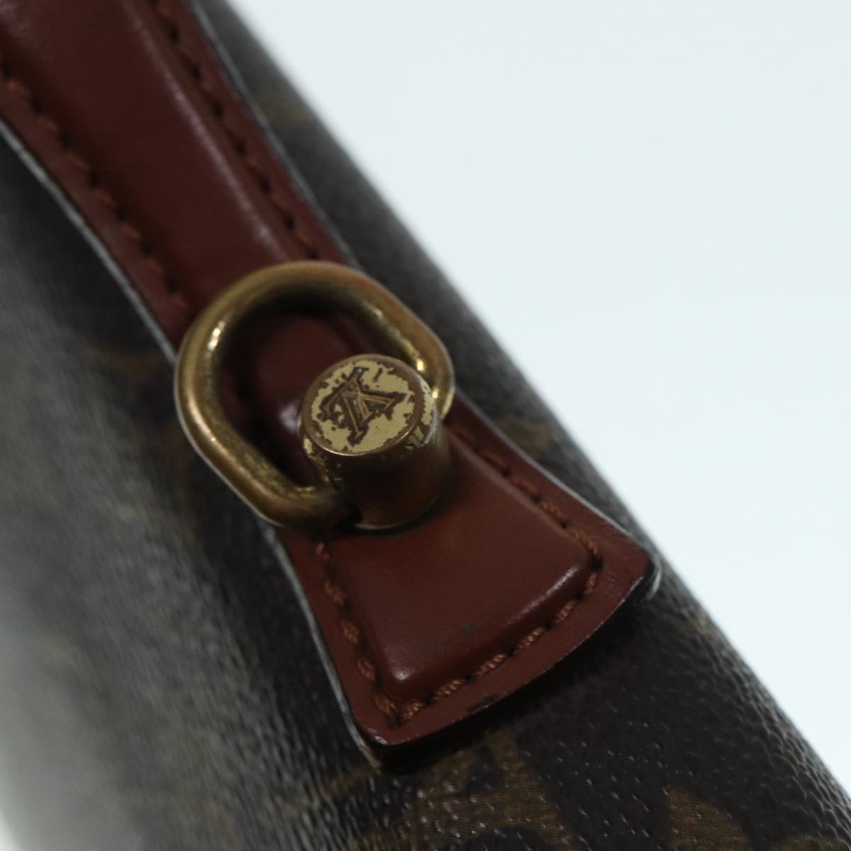 LOUIS VUITTON Monogram Porte Documents Bandouliere Bag M53338 LV 89486