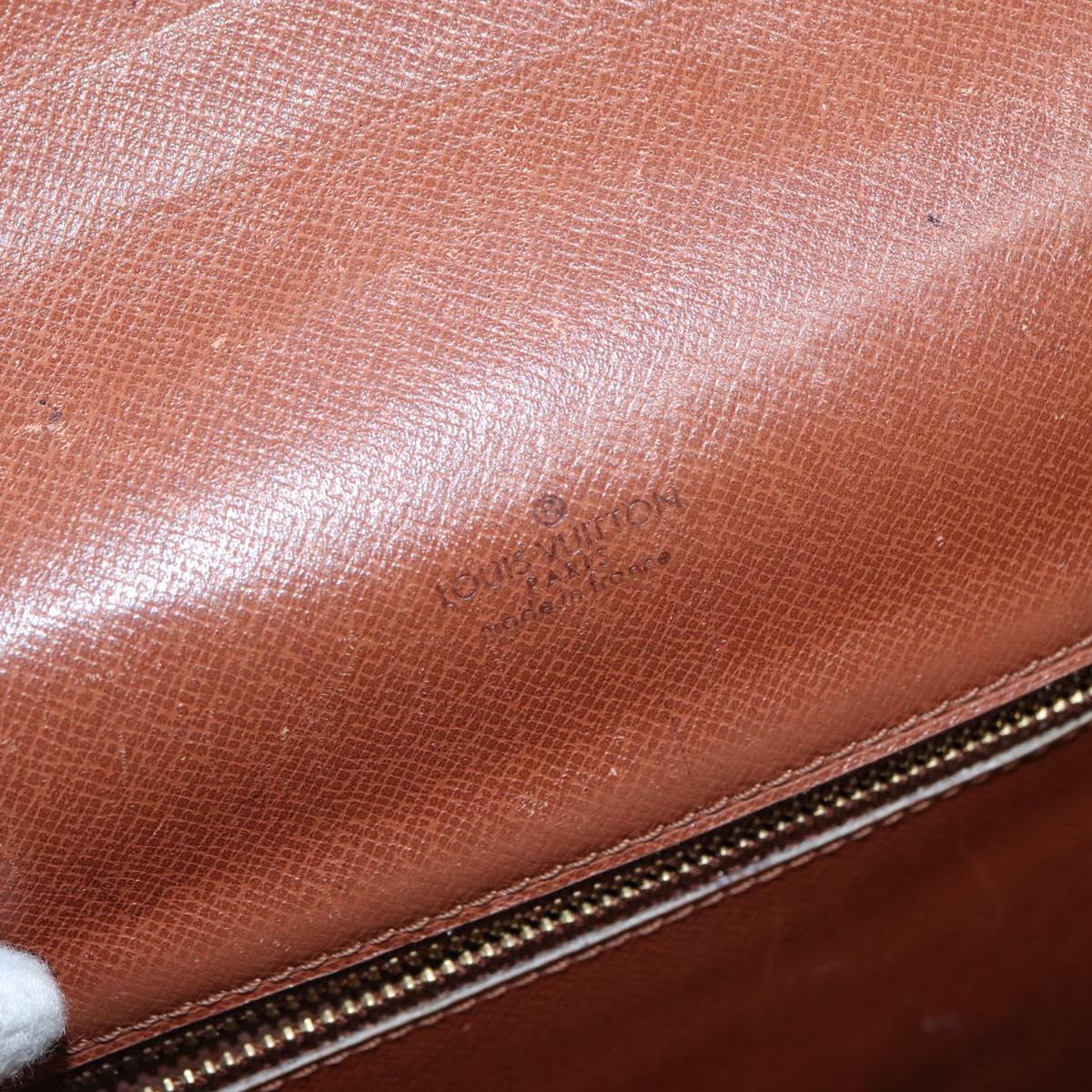 LOUIS VUITTON Monogram Porte Documents Bandouliere Bag M53338 LV 89486