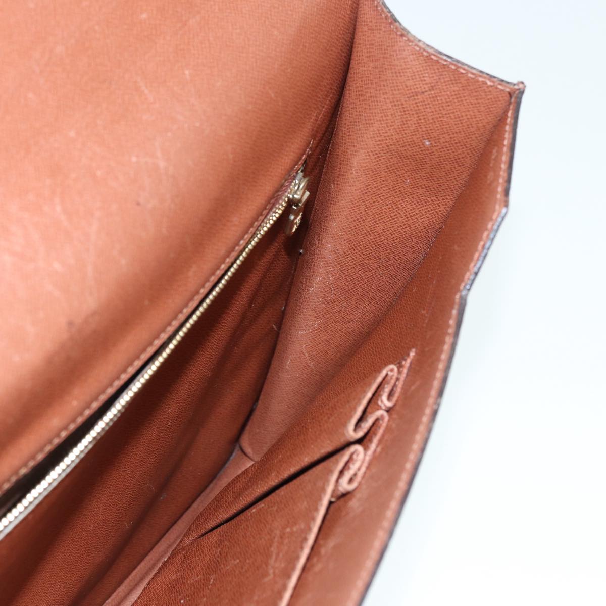 LOUIS VUITTON Monogram Porte Documents Bandouliere Bag M53338 LV 89486