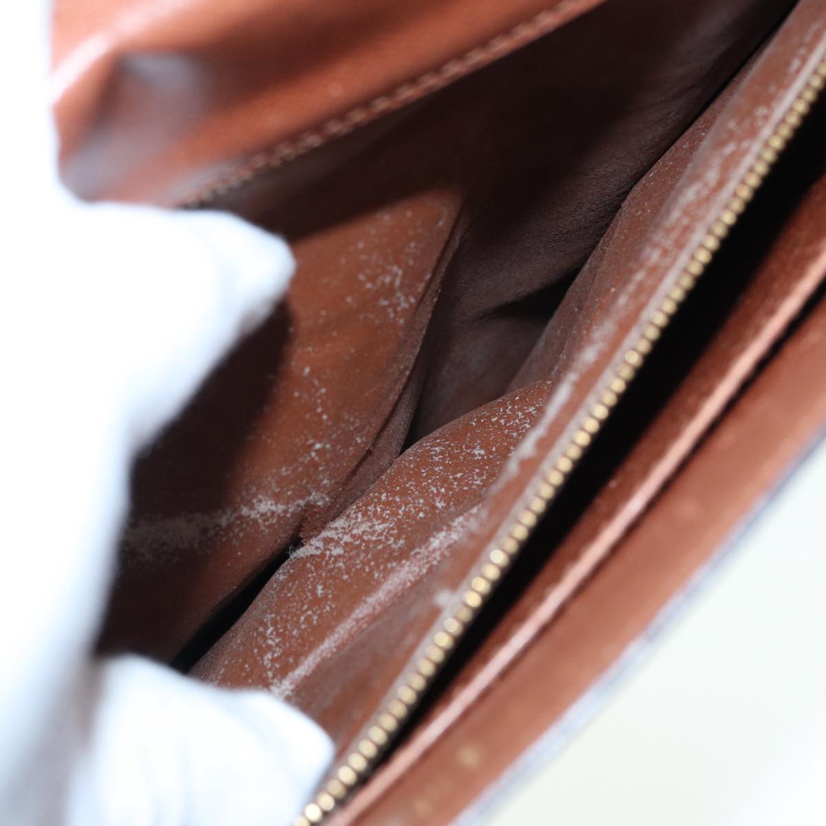 LOUIS VUITTON Monogram Porte Documents Bandouliere Bag M53338 LV 89486