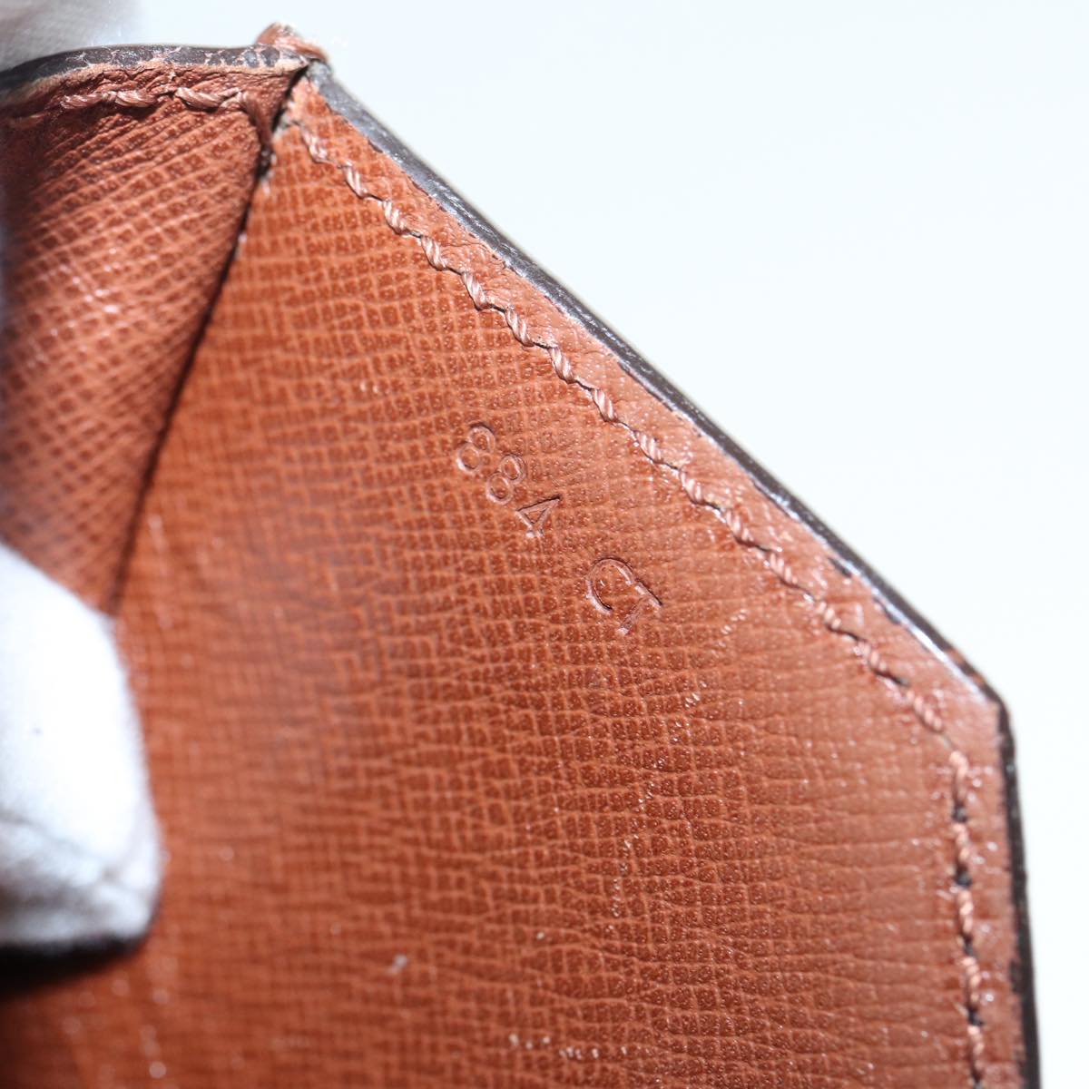 LOUIS VUITTON Monogram Porte Documents Bandouliere Bag M53338 LV 89486