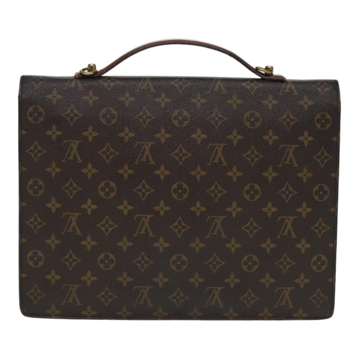 LOUIS VUITTON Monogram Porte Documents Bandouliere Bag M53338 LV 89486